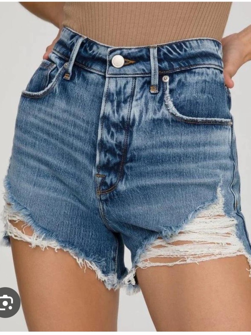 Good American Bombshell Shorts